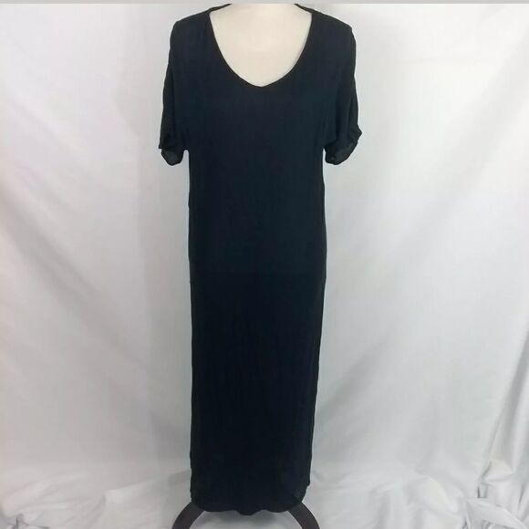 Soft Surroundings Navy Rayon Sunset Maxi Dress
xS - Picture 1 of 8